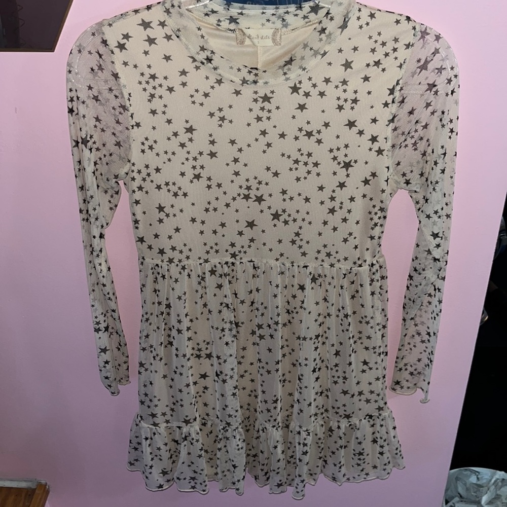 Altrd State Star Ruffle Mini Dress